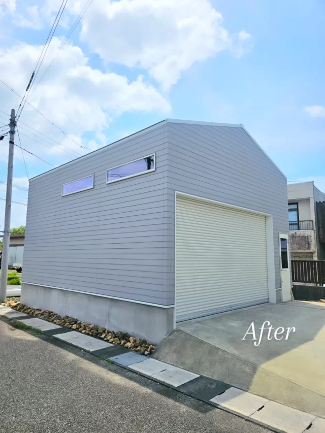 ↑ガレージ事故修繕工事↑

4年前にガレージ新築させていただいた I 様！

車が突っ込んできたから直したいとご相談いただき、修繕と同時に外壁塗装までありがとうございました👷🚧

信頼に強くリピーター様が多いBtoBに強い会社！

全国対応可能！遠方でもご相談下さい。

お客様のご要望にあわせて工事内容、予算、時期、対応させていただきます！

事務所、ビル、ホテル、旅館、住宅リフォームは当然の事、店舗、居酒屋、美容院どんなスタイルも設計施工対応可能です。

新築、リフォーム、リノベーション、店舗、倉庫、工場、ガレージ、ホテル、マンション、アパート、オフィス、コンテナ、牛舎、農業施設、社寺建築、解体、外構、バリアフリー介護、耐震診断など大きなことから網戸一枚の張り替えまで、どこに相談していいかわからないような特殊な仕事や、ジャンルを問わず建築工事全般、エリア問わず設計監理のみや工事のみなどでも、お客様のスタイルに合わせて提案させていただきます。

鉄骨、木造、コンクリート造等全て可能です。

ご相談はお気軽にDMください。
スピーディーに対応させていただきます。

株式会社　LIMITLESS 
◆本社　静岡県静岡市駿河区大和1丁目2-26
　　　　リエス大和1B

◆支社　東京都江東区有明3-7-26
　　　  有明フロンティアビルB棟9F

◆支社　愛知県名古屋市中区栄3-2-3
　　　  名古屋日興證券ビル4F

◆支社　大阪府大阪市西江戸堀2-1-1
　　　　江戸堀センタービル9F

◆一般建設業(般-29)第39119号

◆二級建築士事務所(1)第8382号

#株式会社リミットレス
#株式会社limitless
#ガレージ
#事故修繕
#塗装工事